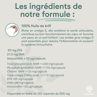 Oméga 3 – Huile de krill