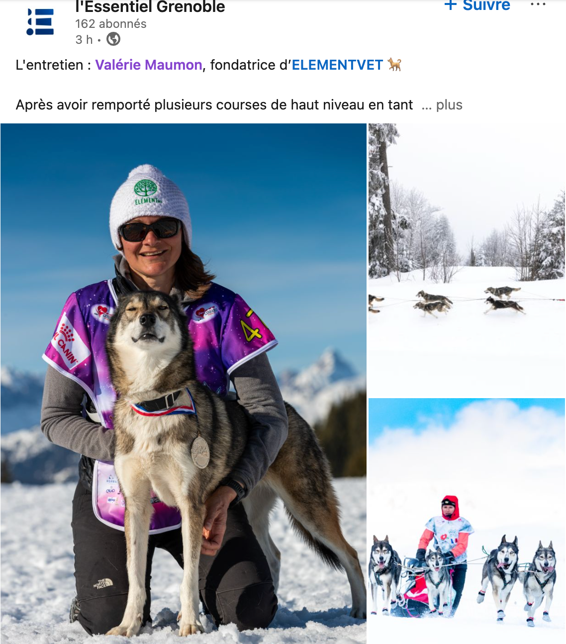 Je suis fière de mon parcours ! et c'est grâce à mes chiens !