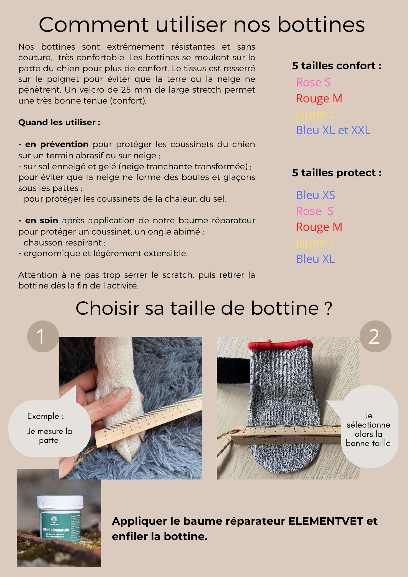 Bottine protection renforcée