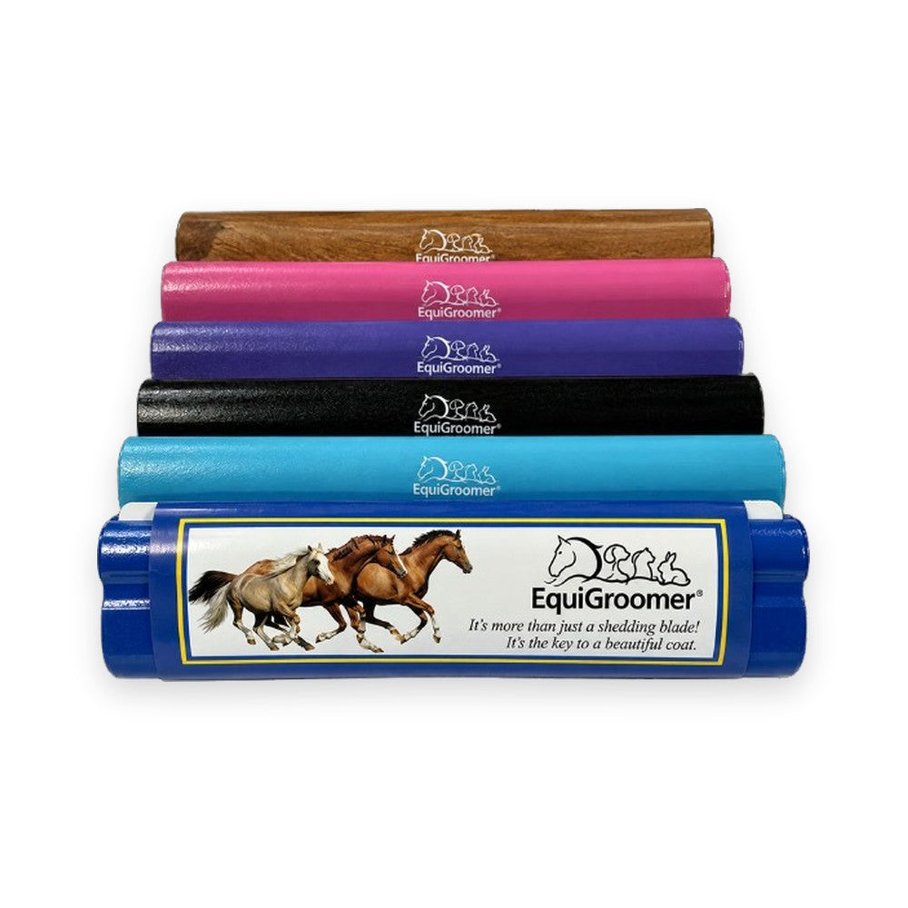 Brosses EquiGroomer pour cheval, plusieurs coloris