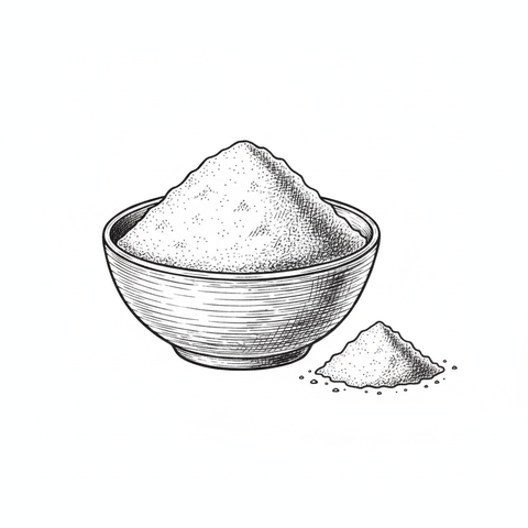 Maltodextrine, dessin au trait